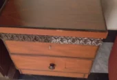 1 bed side table with dressing for sale
