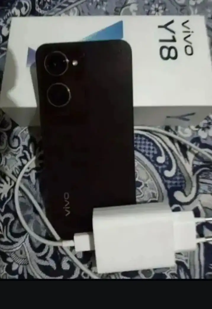 Vivo y18 6+6/128 for sale and exchange wtih god phone 8+8/256 gb