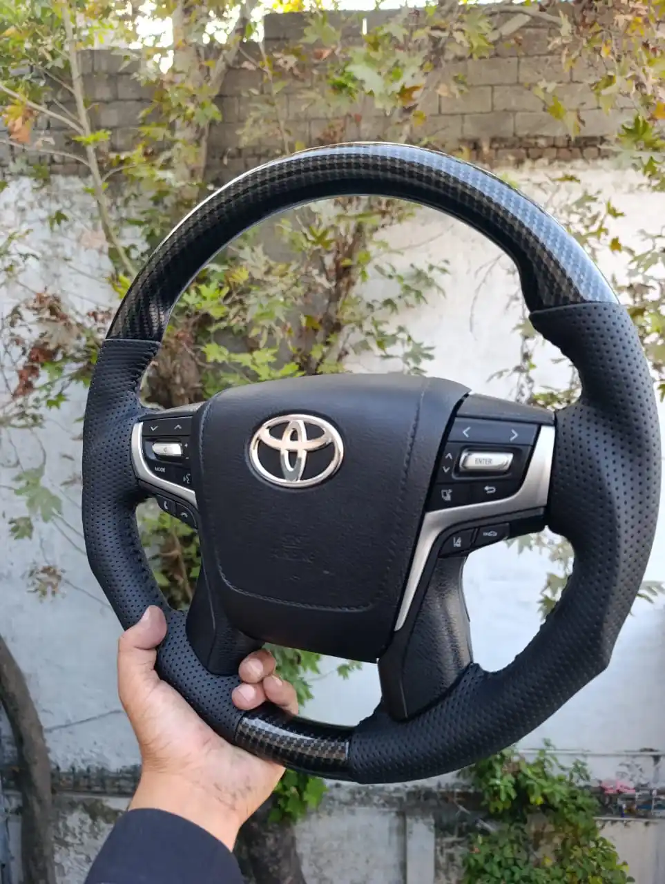 🔥 Toyota land cruiser LC 200 Steering Wheel 🔥