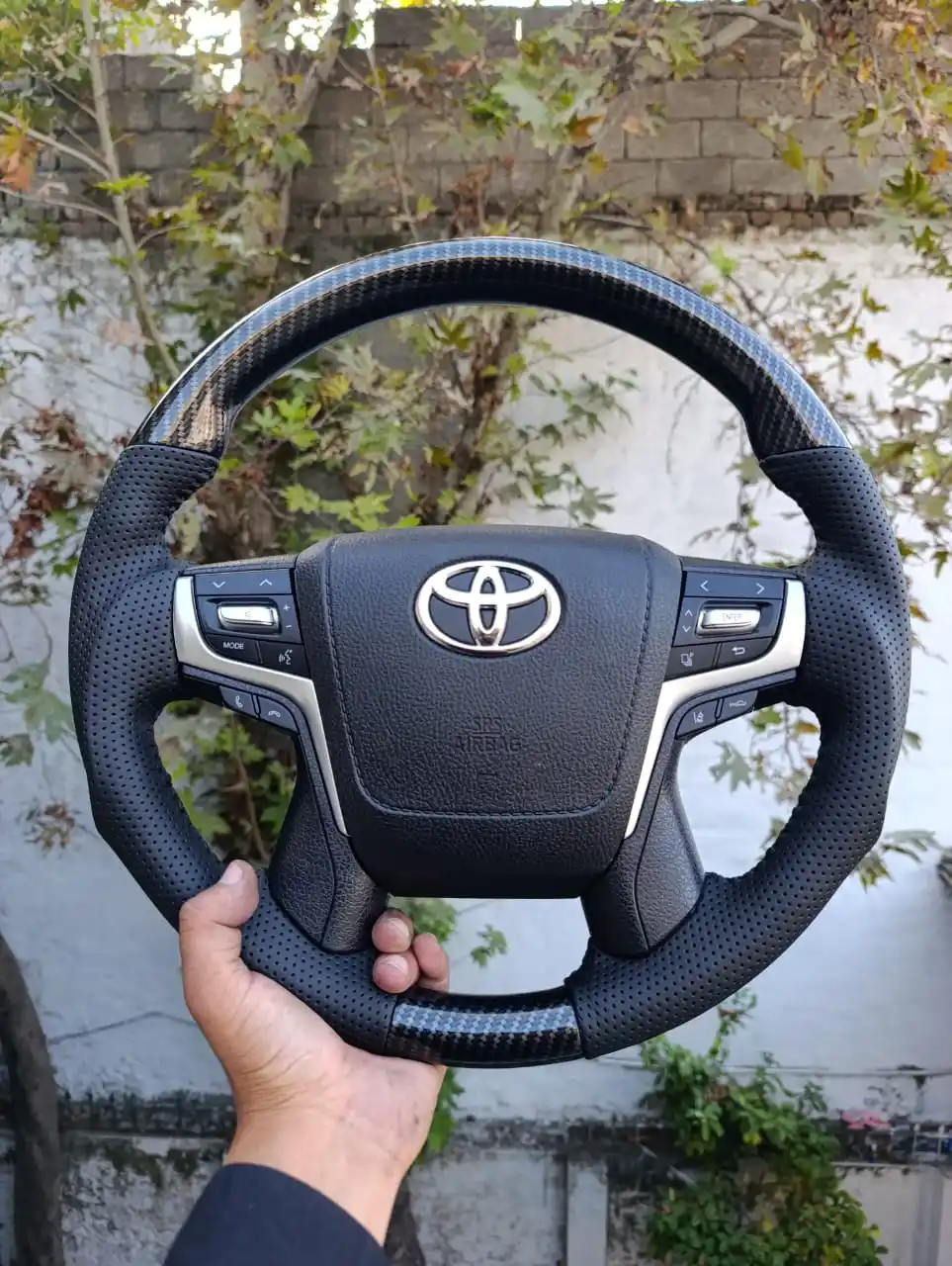 🔥 Toyota land cruiser LC 200 Steering Wheel 🔥