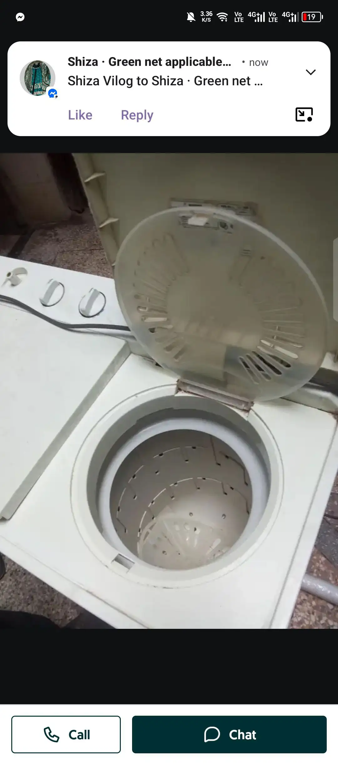 Higher washing machine 8 kg for sell