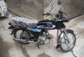 Honda CD 70 2024 model black color good condition
