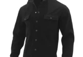 Men’s fleece plain jacket