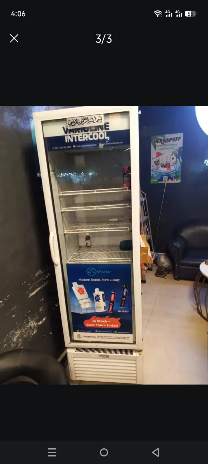 Varioline intercool fridge