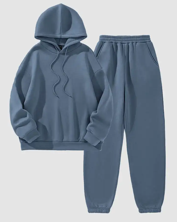 Track suit for selling men and women fabric polster fleece