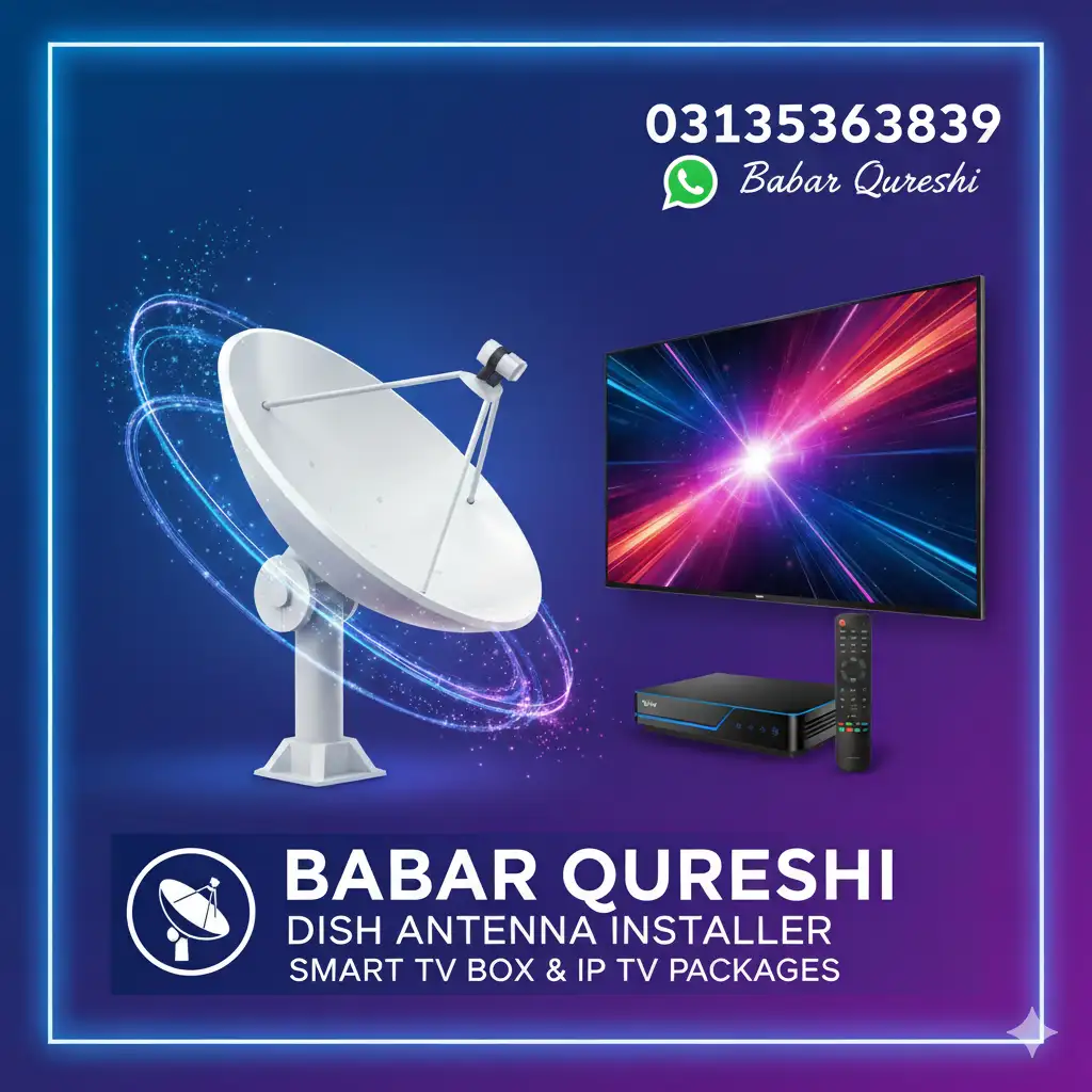 Dish intena installer and Smart box applications for tv channel