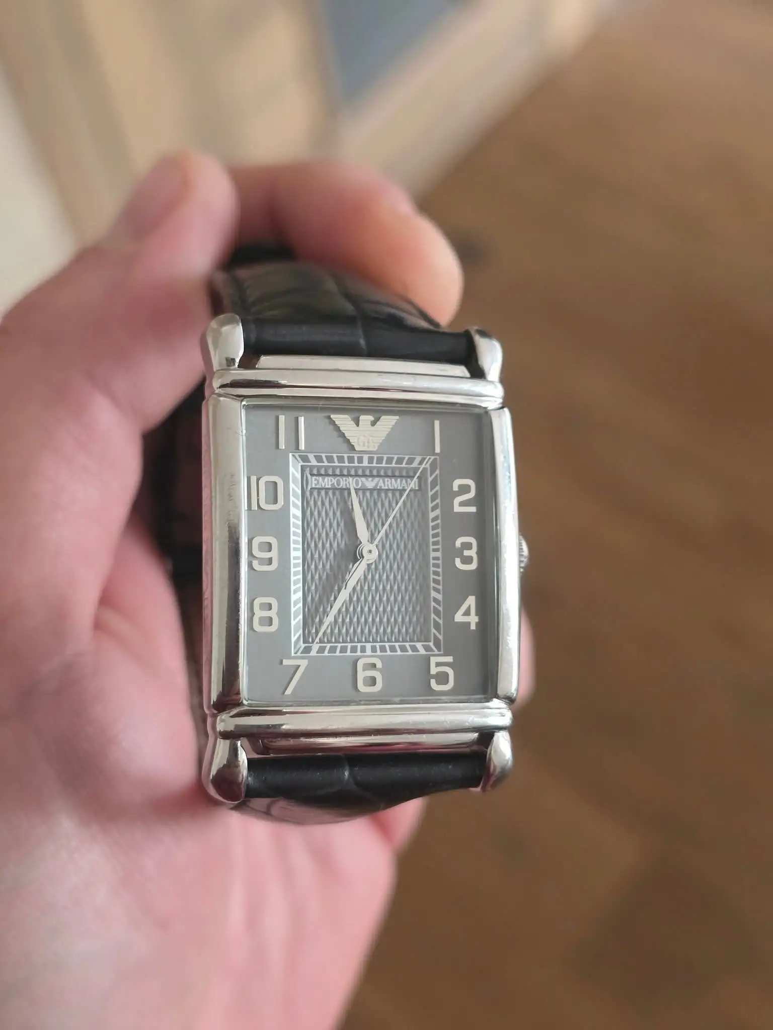 Original Emporio Armani Watch For Men Marco Medium AR0423 Pre loved In 3 months machine wa