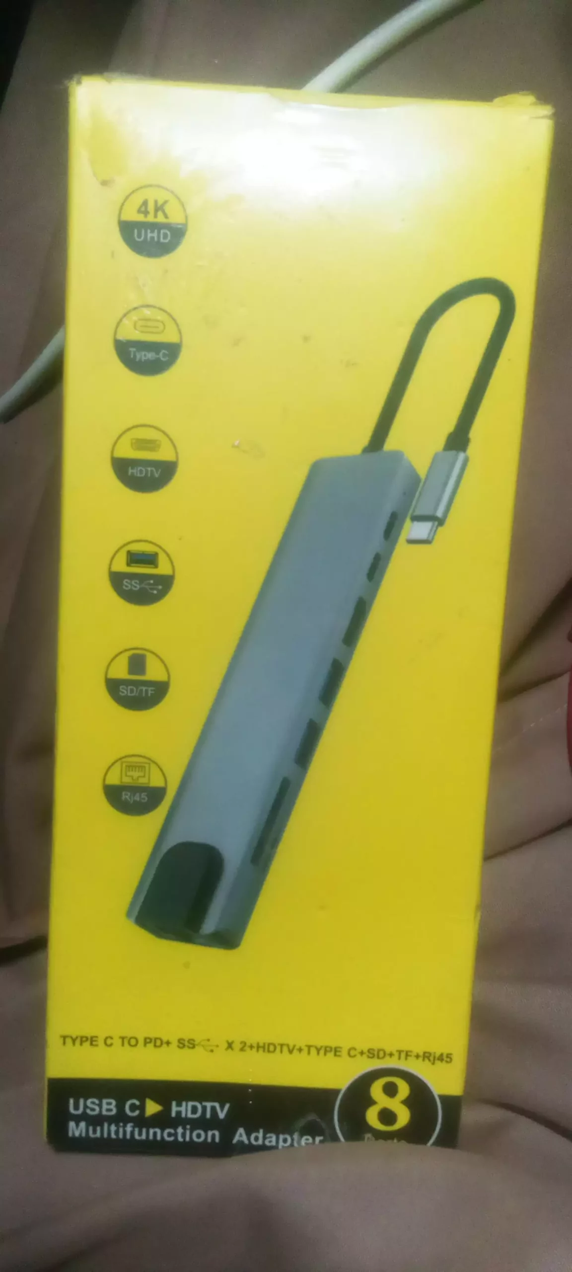 Multifunction Adapter Use For Laptop User