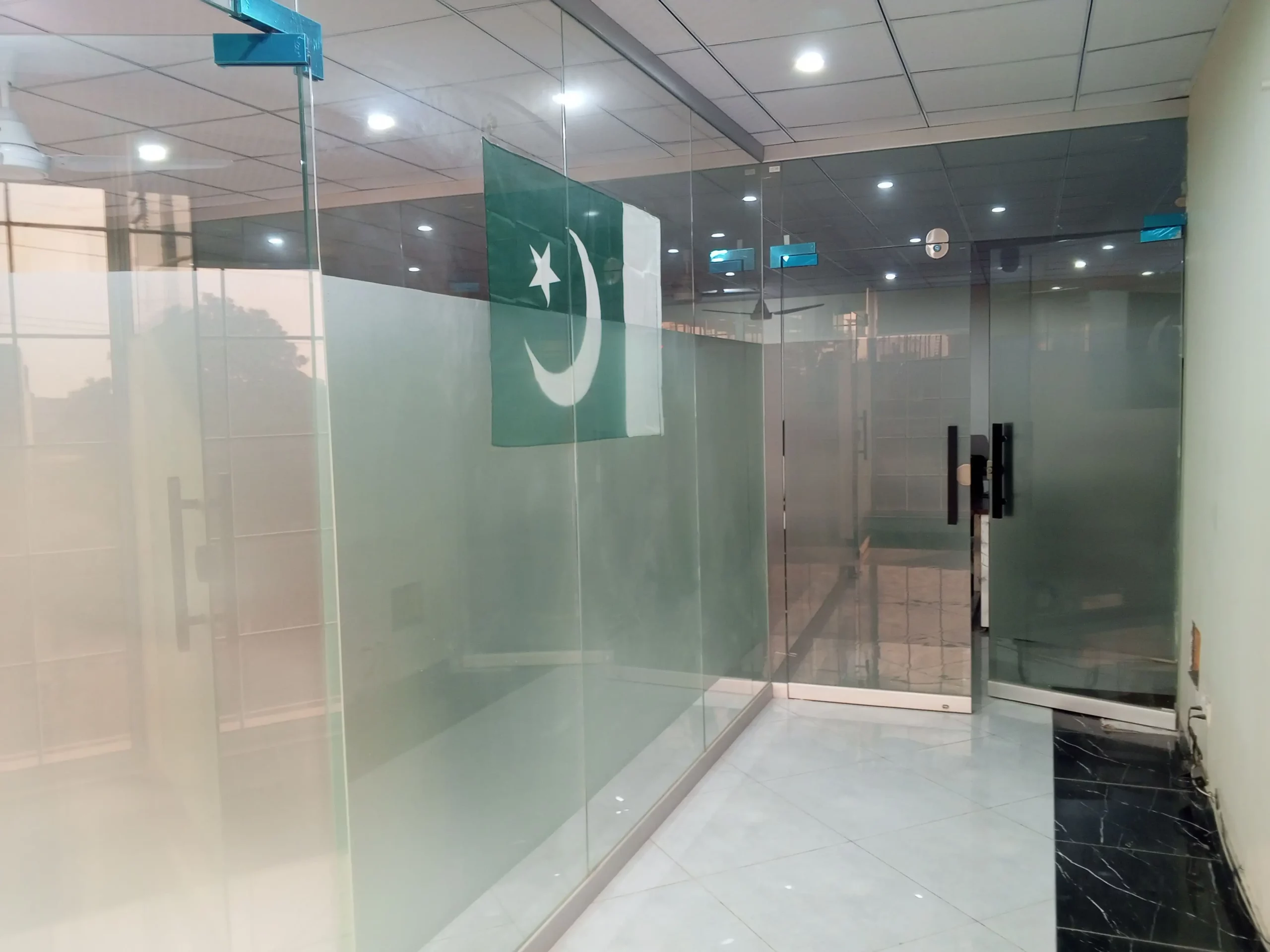 24 Marla Corner Brand New Hall for Rent Ready to Move 2nd Floor