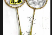 Turbo aluminium alloy K2 badminton pair best for kids