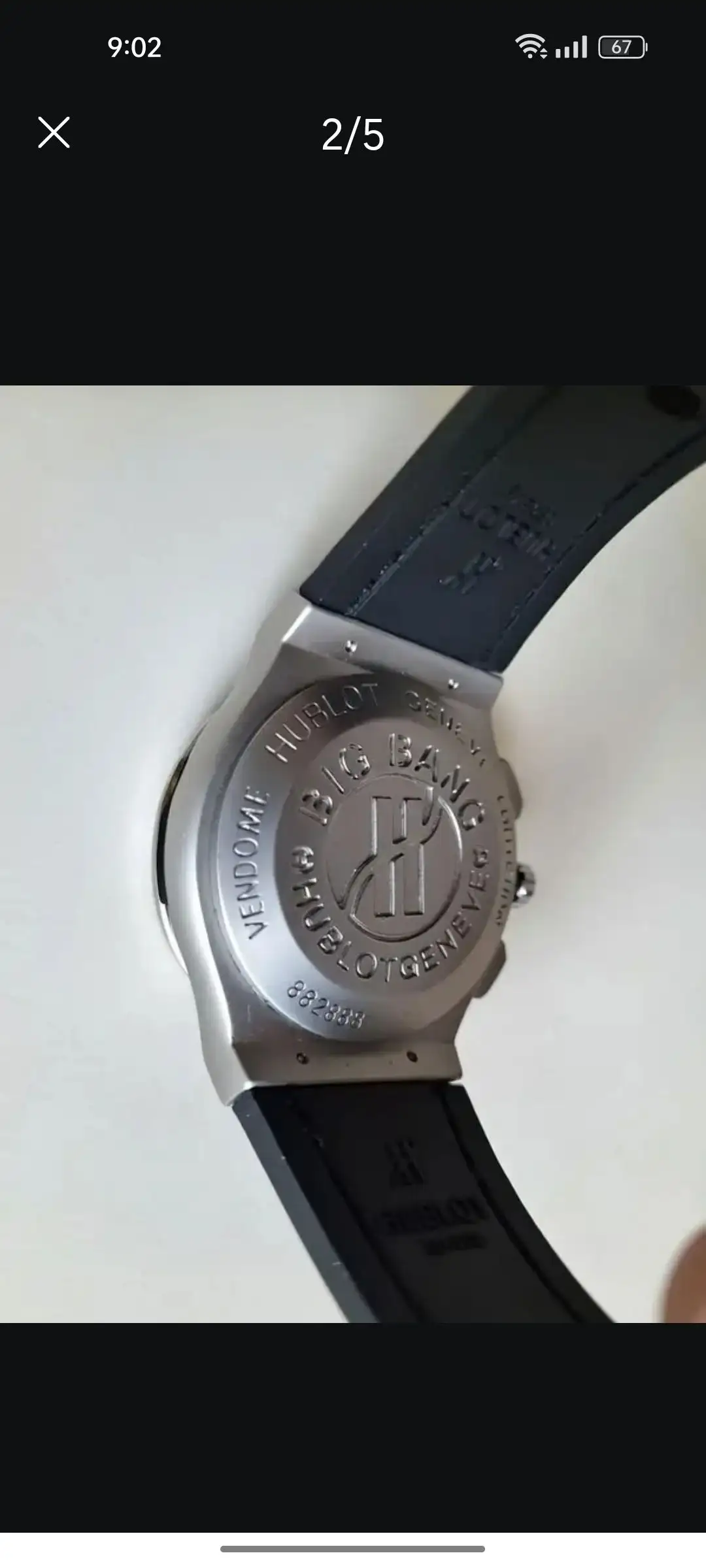 Men’s watch heavy weight 100 grams plus