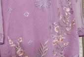 Choridaar Dress (Pink Purple ) Medium Size