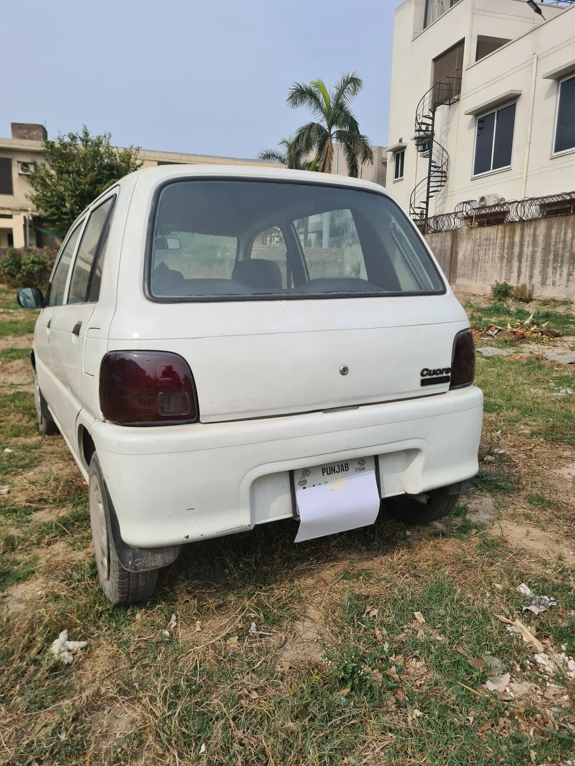 cuore 2006 white punjab number