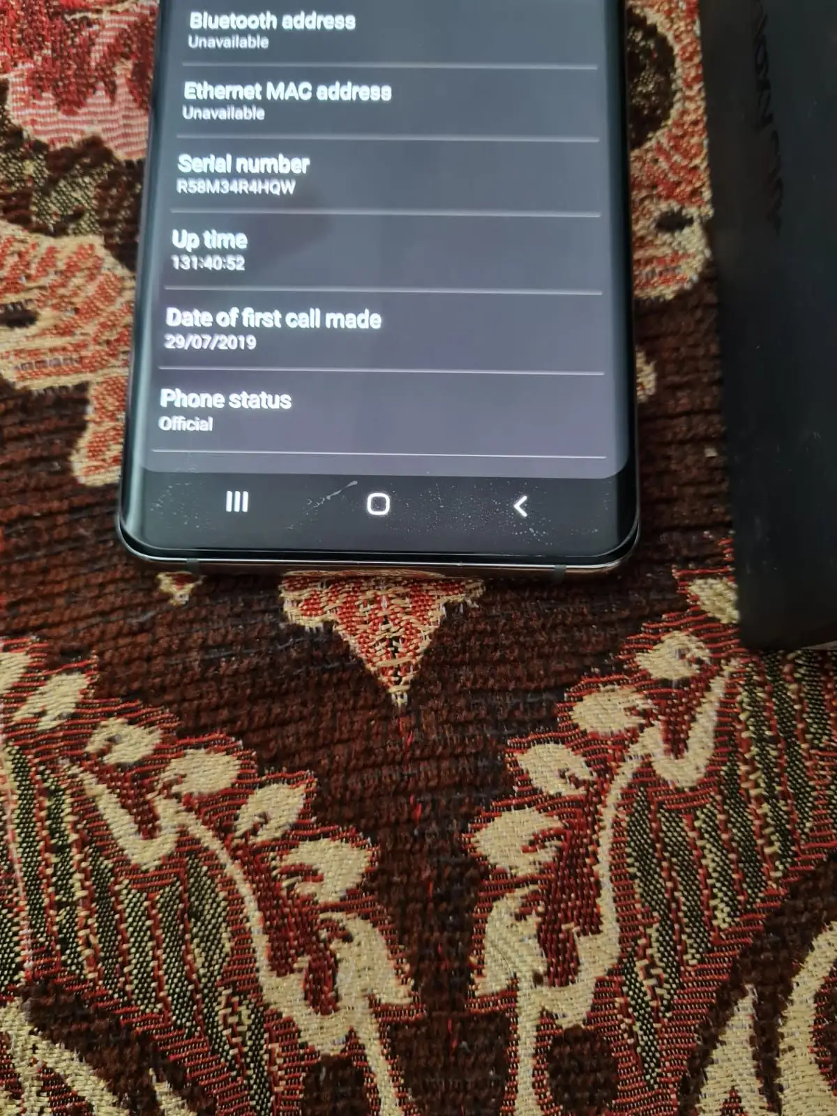 Samsung S10 plus official PTA Approved 8/128