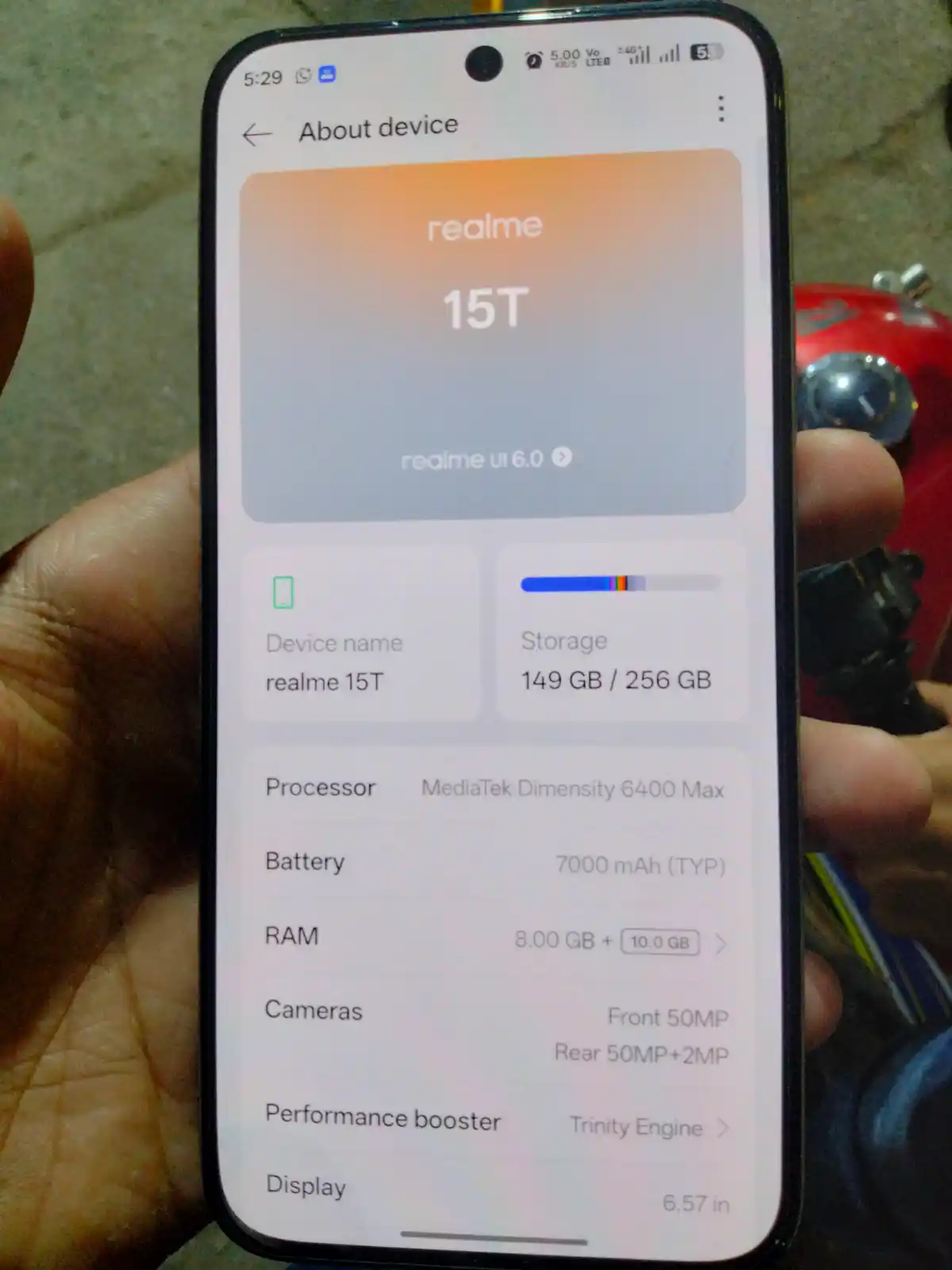 Realme 15T 5G