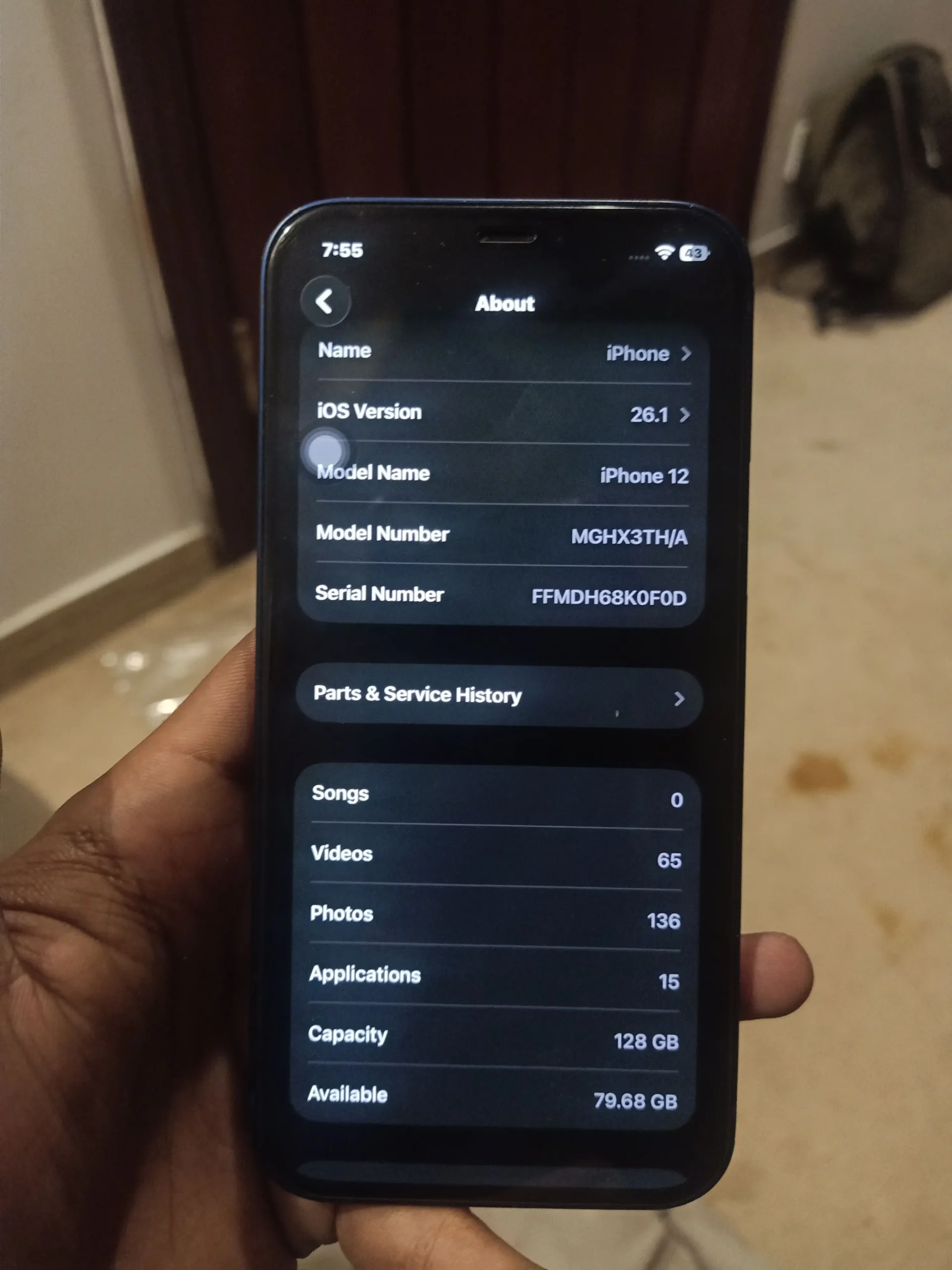 iPhone 12 bypass 128GB