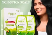 500*2 ML Apple Ammonia-Free Black Hair Cream, No-Toxic, No Stimulation, Natural BlackHair