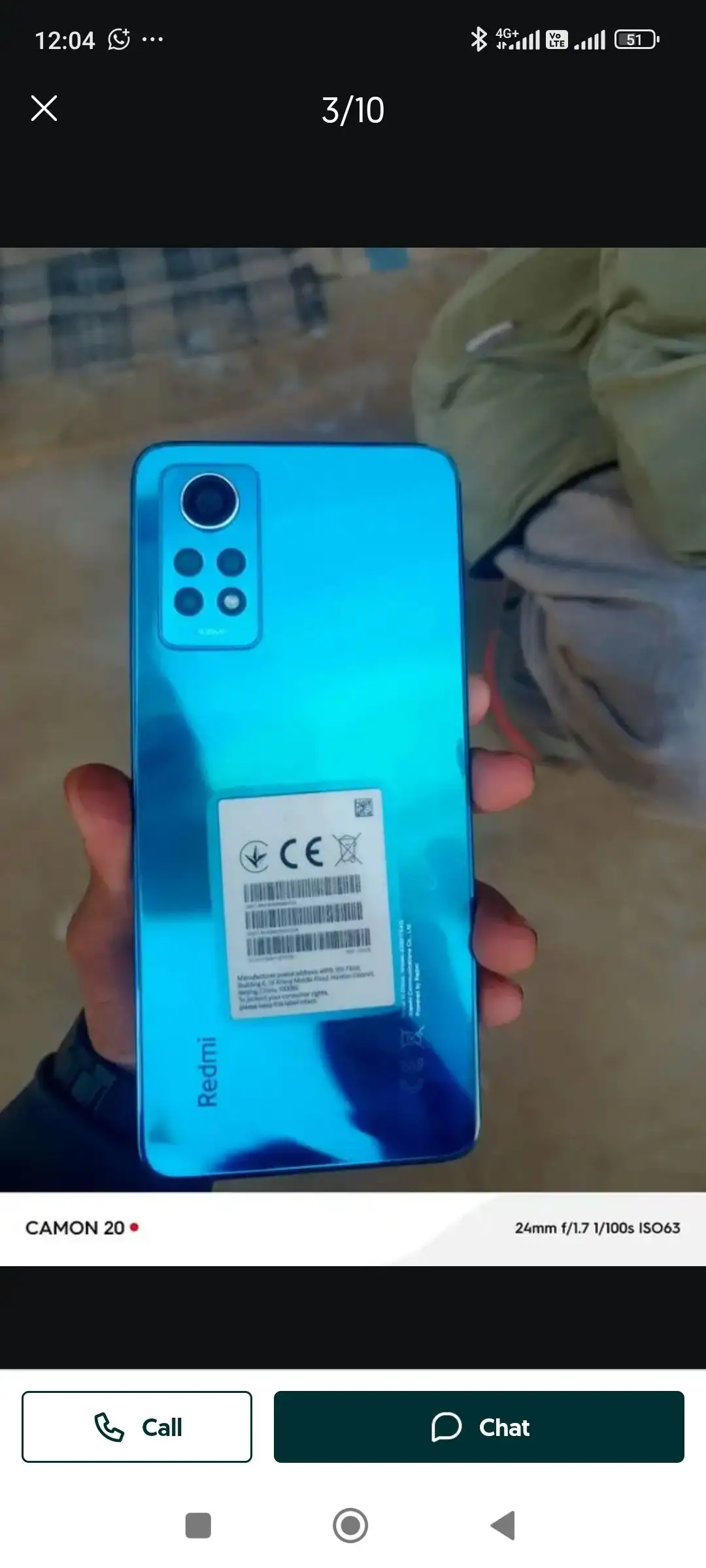 Xiaomi Redmi note 12 pro 10by10 condition
