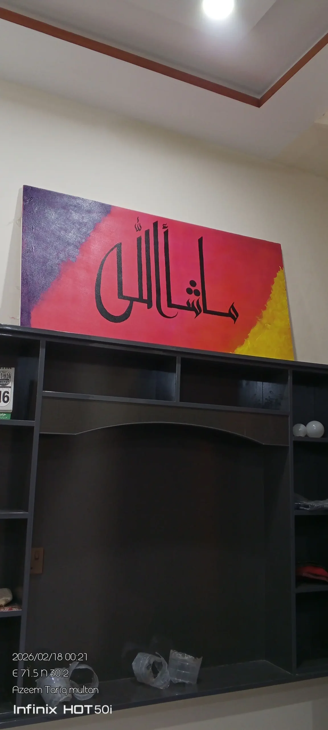 Hand made convas painting