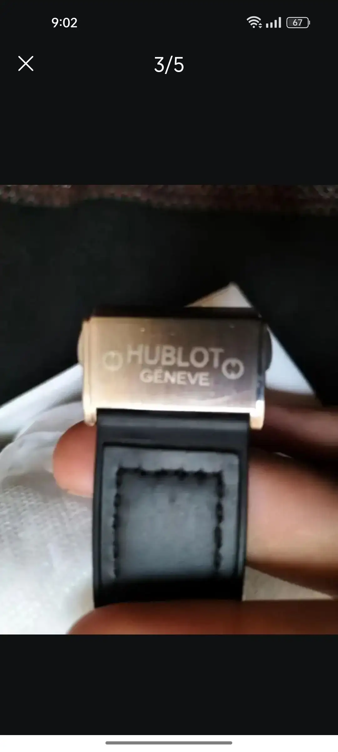 Men’s watch heavy weight 100 grams plus