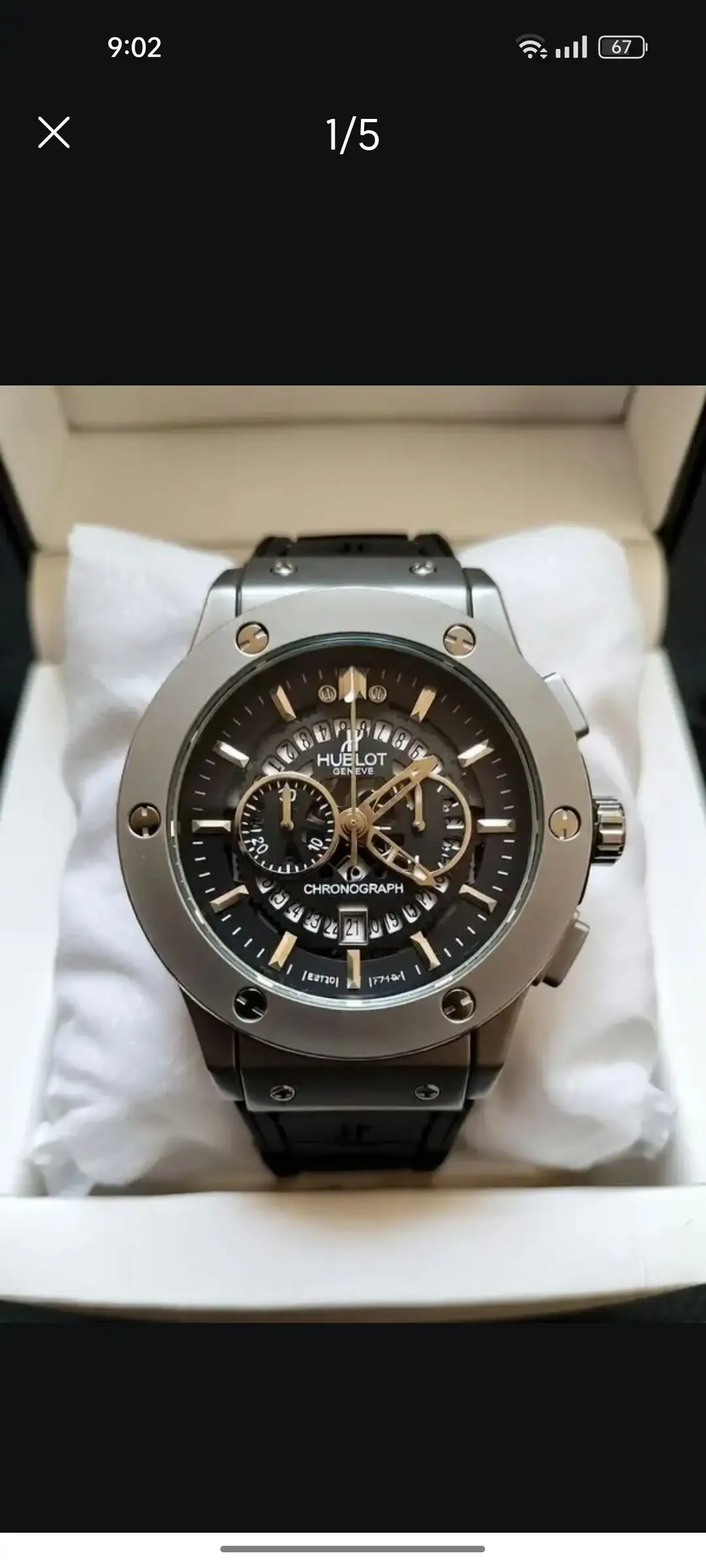 Men’s watch heavy weight 100 grams plus