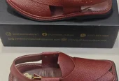 Men’s PU leather Plain Peshawari chapple