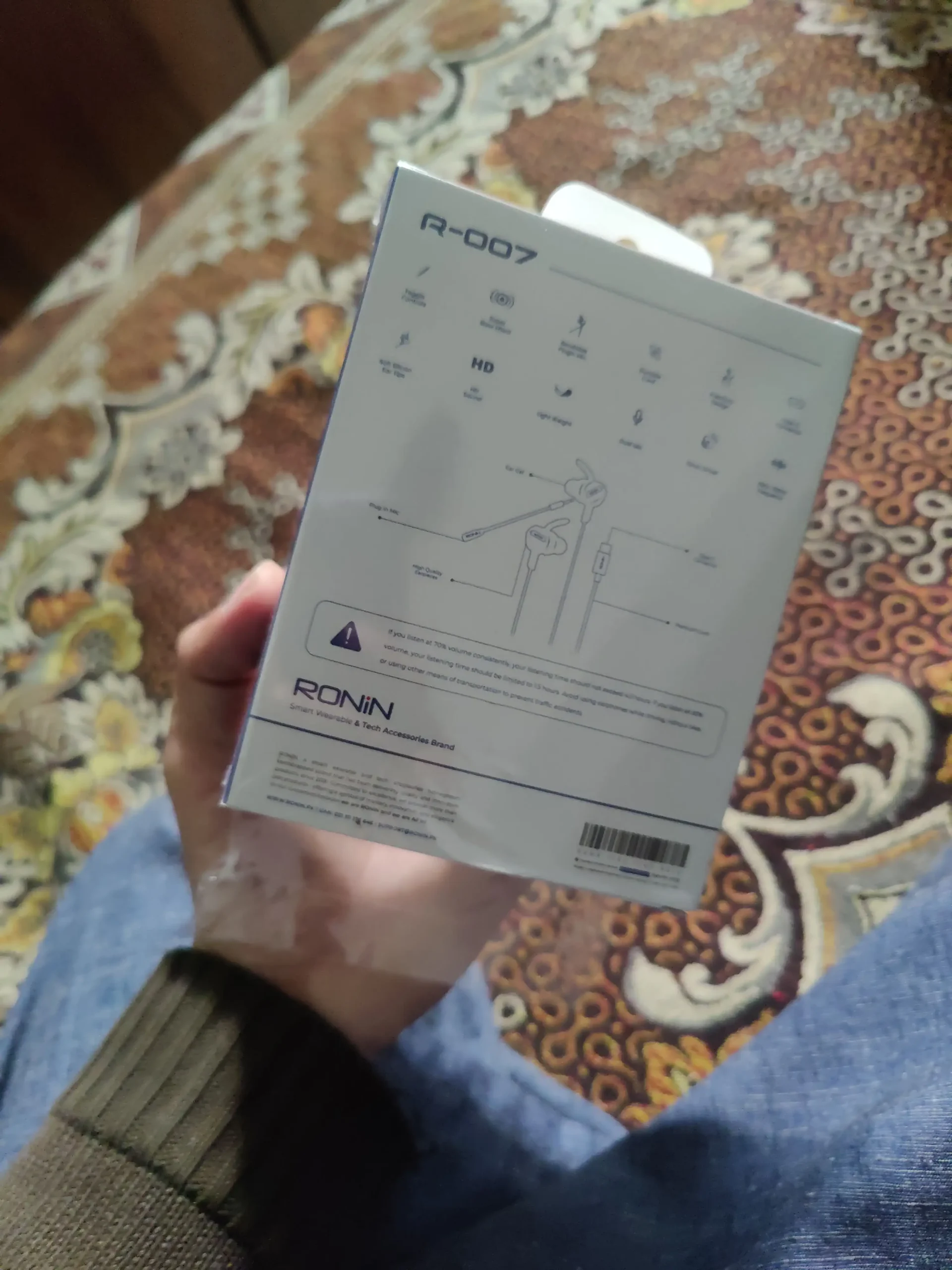 Cooling fan &Ronin gaming handfree