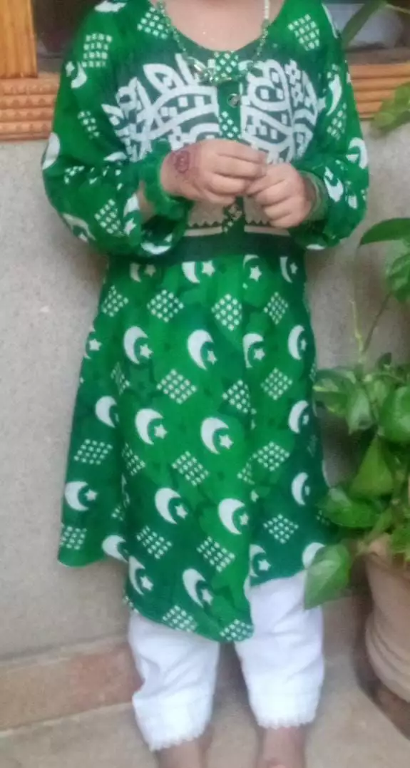 Stitching ladies and kids suits