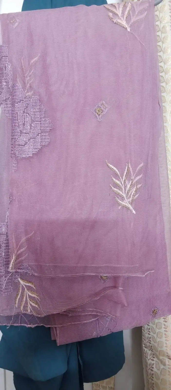 Choridaar Dress (Pink Purple ) Medium Size