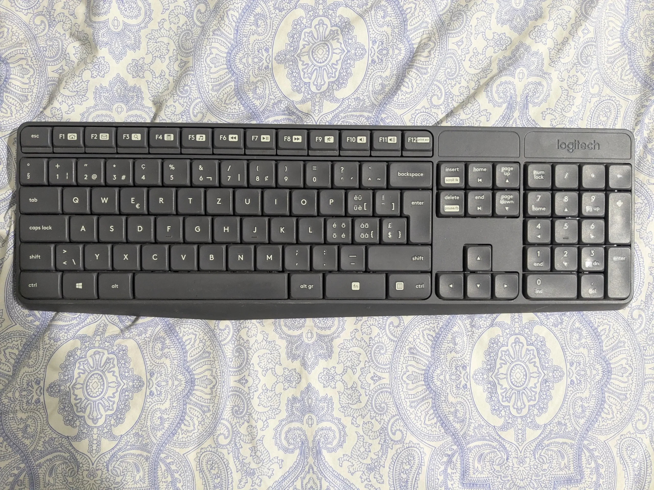 Logitech wireless Bluetooth keyboard