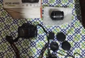 Canon eos 4000d with full kit imported
