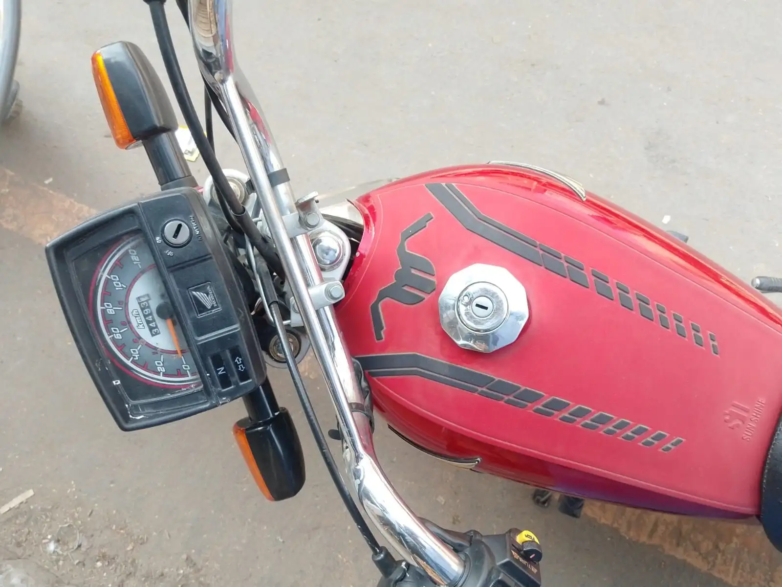 honda cd 70 2023 model like new bike