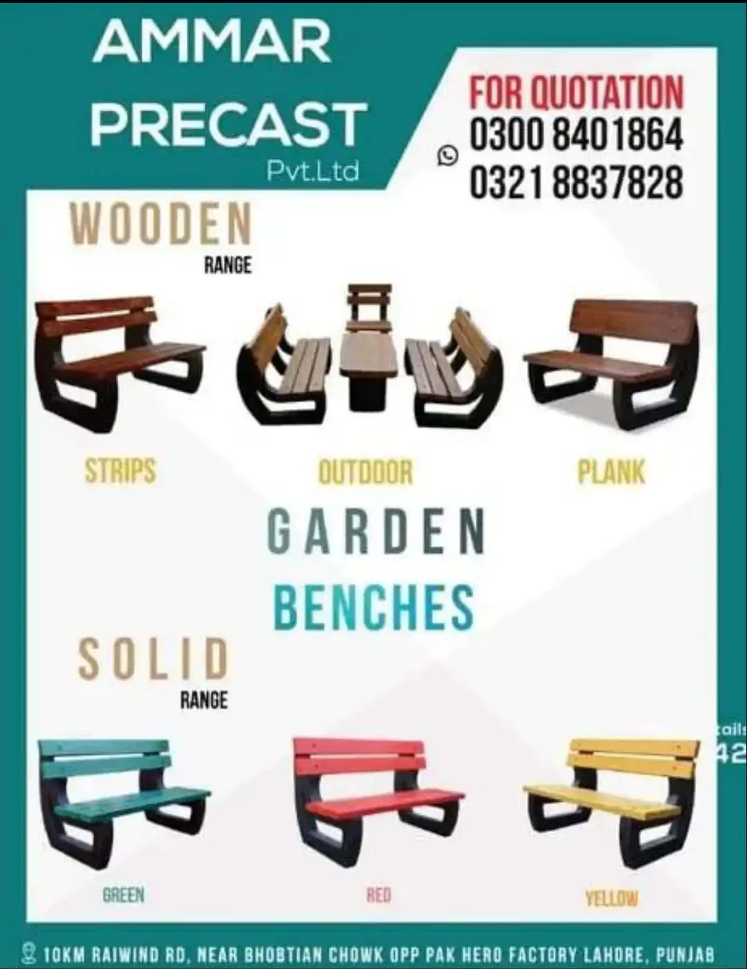 Precast item’s