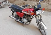 Honda CG 125 (Hyderabad number)