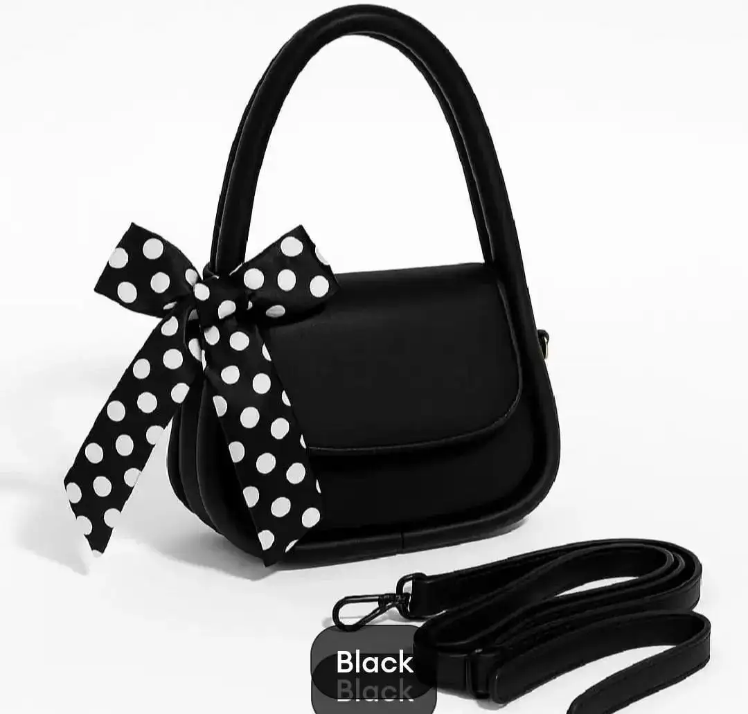 Girl’s PU Leather plain Hand Bag