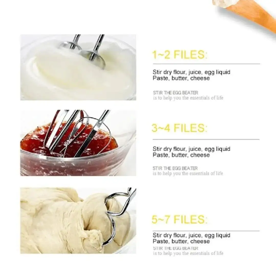 7-speed Hand Mixer with circulation Coling