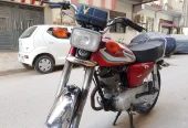 Honda CG 125 (Hyderabad number)