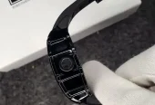 *: Men’s Black Square Skeleton Watch Imported Quality