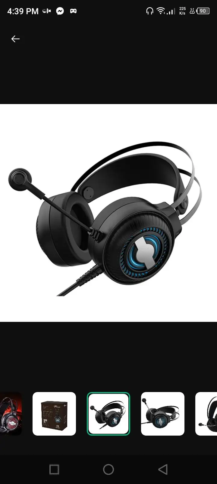 RGB Gaming Headset with Mic – 7.1 Surround Sound Noise Cancelling Headphones for PC & Lapt