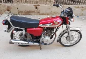 Honda CG 125 (Hyderabad number)