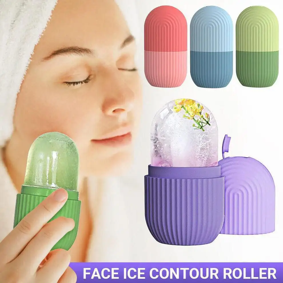 Face ice contour Roller silicone