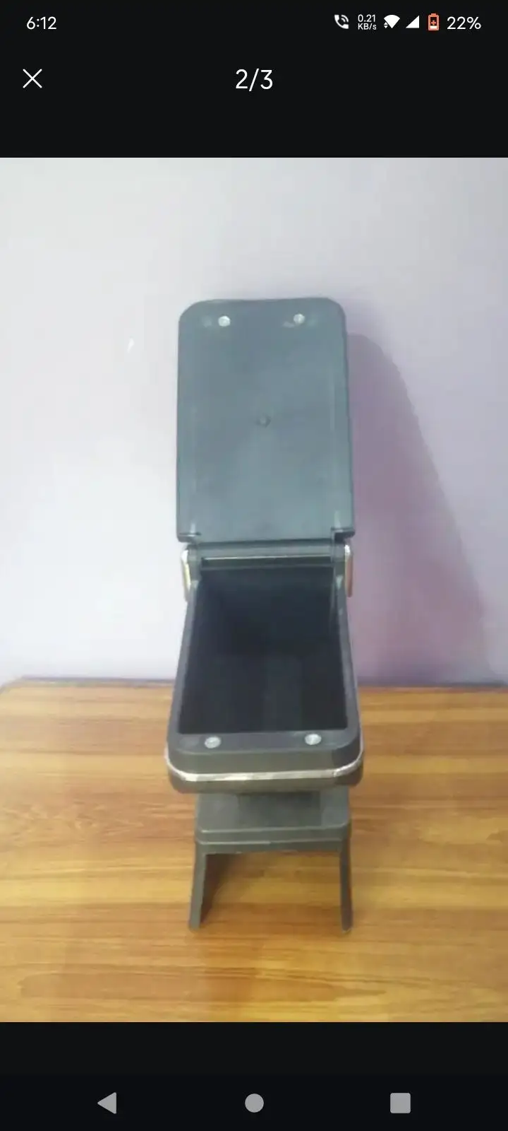 arm rest with chrome black universal.