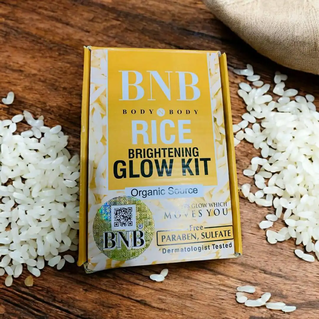 BNB Rice Brightening Facial Kit 3-Piece Set