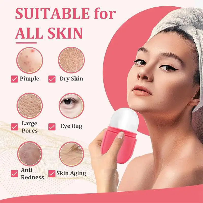 Face ice contour Roller silicone