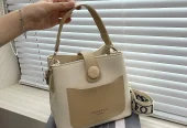 Women Cross body Bag off-white khaki Large Capacity Stylish
