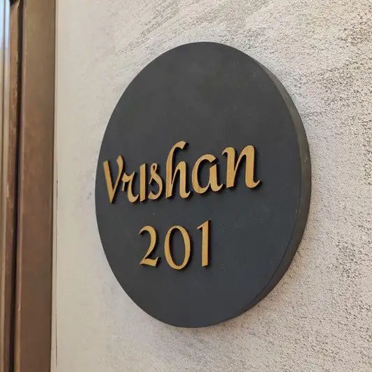 3D House Name Plates