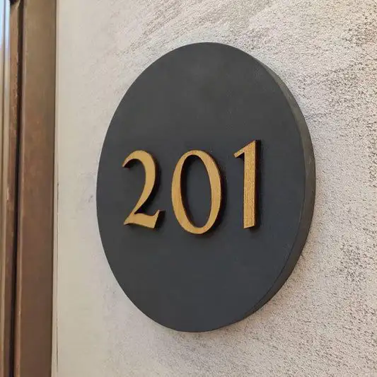 3D House Name Plates