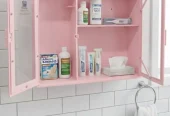 Bathroom wall mount cabinet