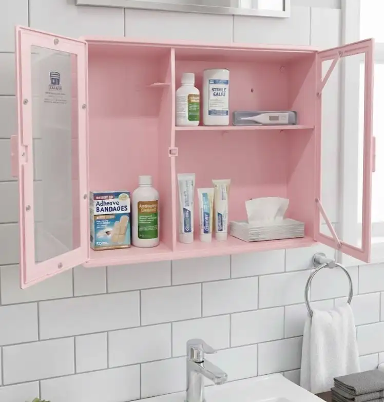 Bathroom wall mount cabinet
