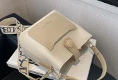 Women Cross body Bag off-white khaki Large Capacity Stylish